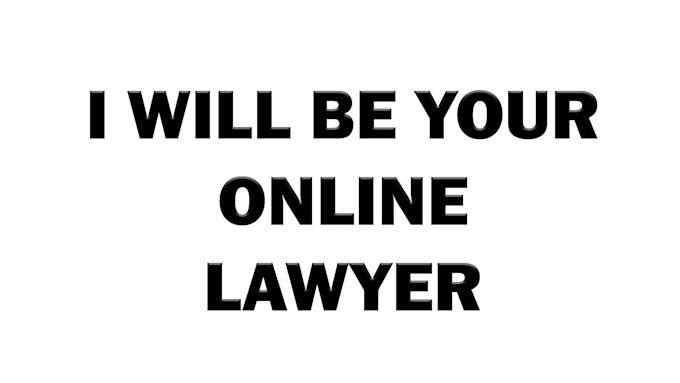 Gig Preview - Be your be your online lawyer for legal advice to draft contracts and agreements