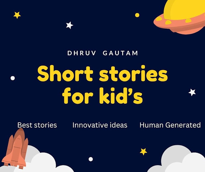 Gig Preview - Create unique and engaging kids stories to inspire youth