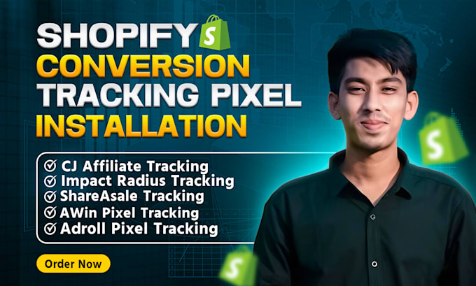 Gig Preview - Setup shareasale, cj, impact radius,awin affiliate pixel conversion tracking GTM