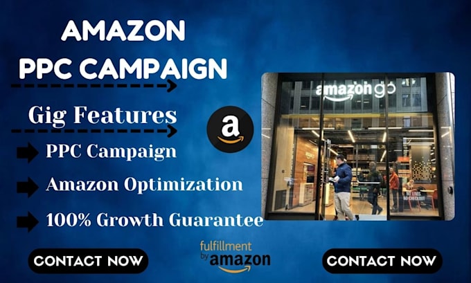 Gig Preview - Do amazon PPC campaign optimization, amazon PPC ads experts