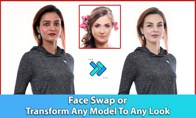 Gig Preview - Do ai face swap, face change, upscale image, ai image edit