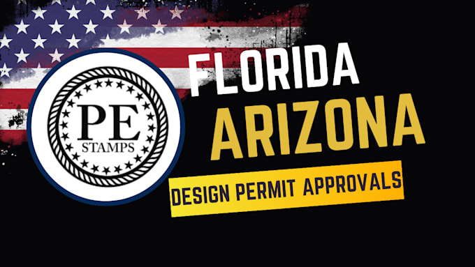 Gig Preview - Review stamp as licensed civil and structural engineer in florida and arizona