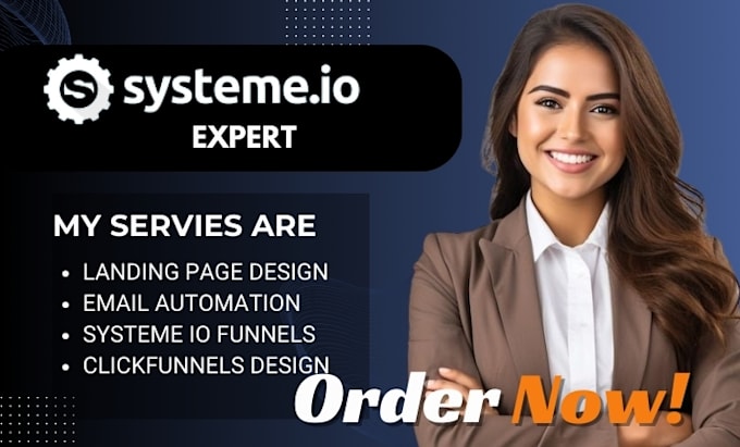 Gig Preview - Systeme io sales funnel, systeme io funnel, online course funnel sales funnel