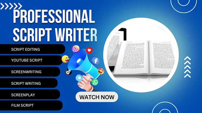 Bestseller - professional do scriptwriting services engaging high quality scripts tailored