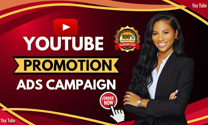 Gig Preview - Create a professional youtube advertising ads promotion campaign with leads