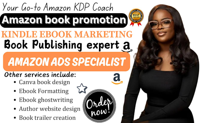 Bestseller - amazon book promotion, kindle ebook marketing, audiobook children book promotion