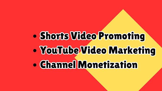 Gig Preview - Do youtube video promotion short video promotion