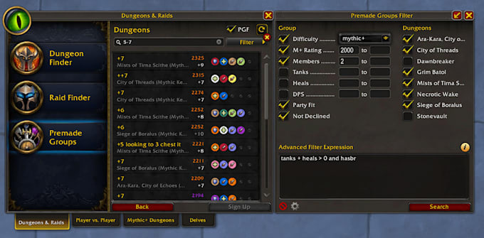 Gig Preview - Develop custom, high quality world of warcraft addons