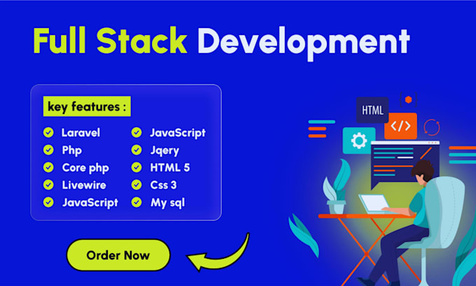 Bestseller - be your full stack web developer in PHP laravel livewire