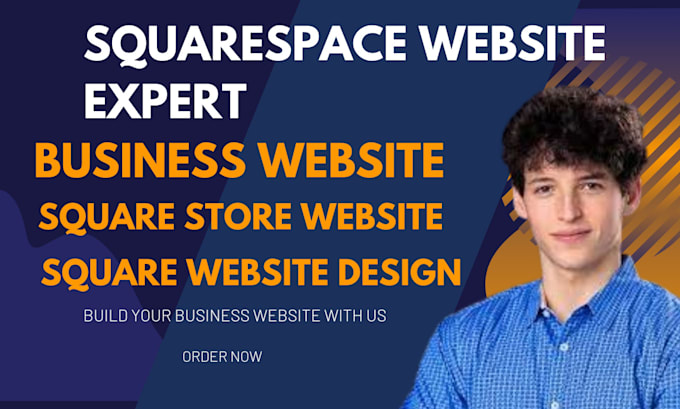 Gig Preview - Design squarespace website design design online store square website design