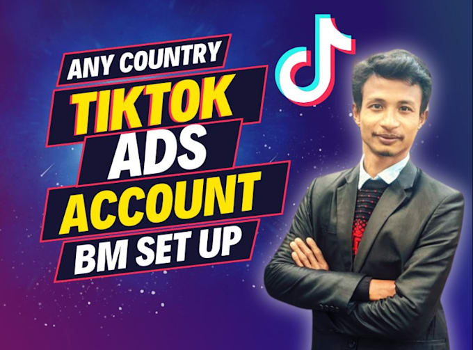 Gig Preview - Setup USA tiktok account, USA tiktok business center accounts, tiktok affiliate