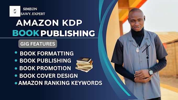 Gig Preview - Do amazon kdp book publishing, book promotion, book formatting for amazon kdp