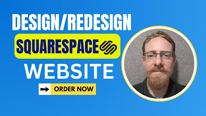 Gig Preview - Do responsive squarespace website design or edit and build squarespace website