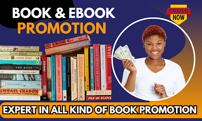 Gig Preview - Do viral amazon book promotion, kindle book advertising and ebook marketing