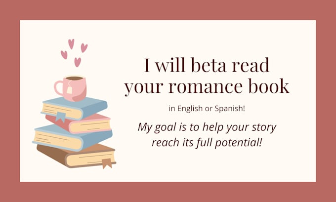 Bestseller - beta read your romance book in english or spanish