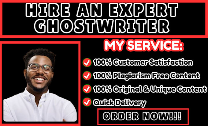 Gig Preview - Ghostwrite self help ebook, amazon kindle ghost book writer, ebook ghostwriter