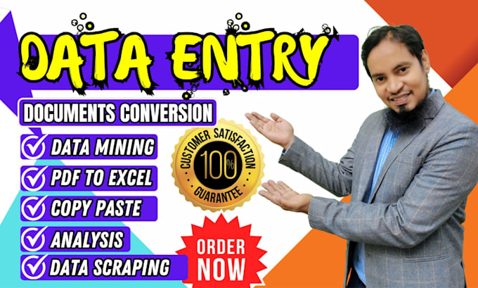 Bestseller - do data entry, web research ,copy paste, web research