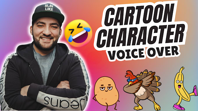 Gig Preview - Record a cartoon character voice over