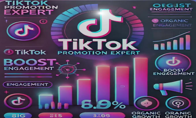 Gig Preview - Promote your brand, product, content on tiktok account organically for your