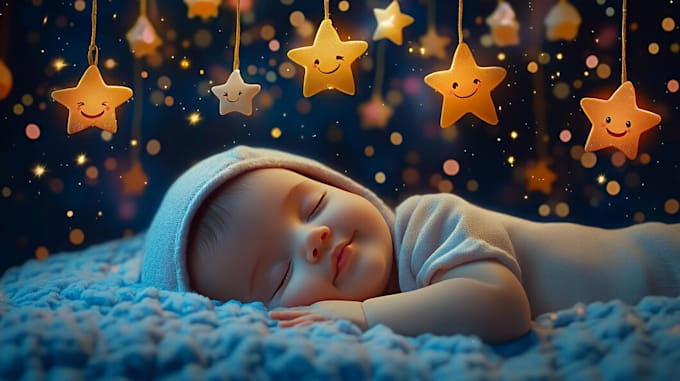 Bestseller - create 1 to 10 hours long lullaby baby sleep music videos for your channel