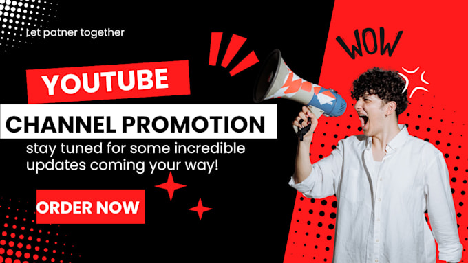 Gig Preview - Promote your youtube channel organically to boost growth to achieve monetization