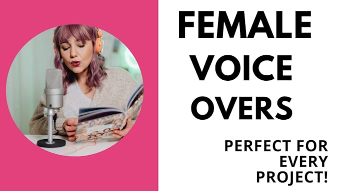 Gig Preview - Create a natural american female voice over