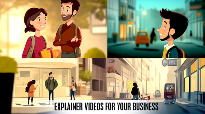 Gig Preview - Craft a custom 2d animated explainer video for your business