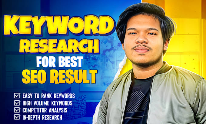 Bestseller - do the best SEO keyword research and competitor analysis