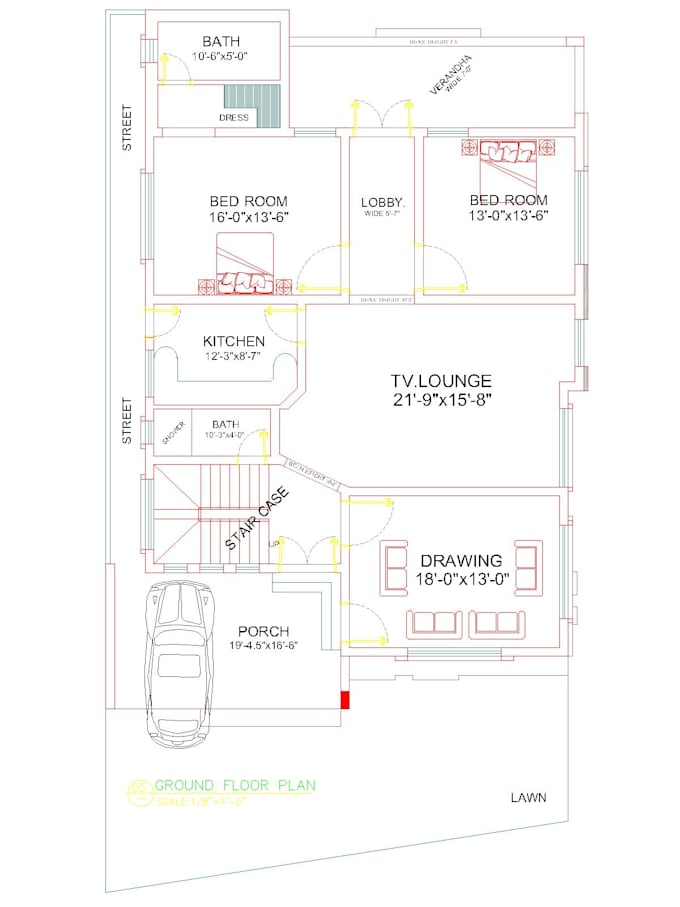 Bestseller - design a 2d floor plans and working plans