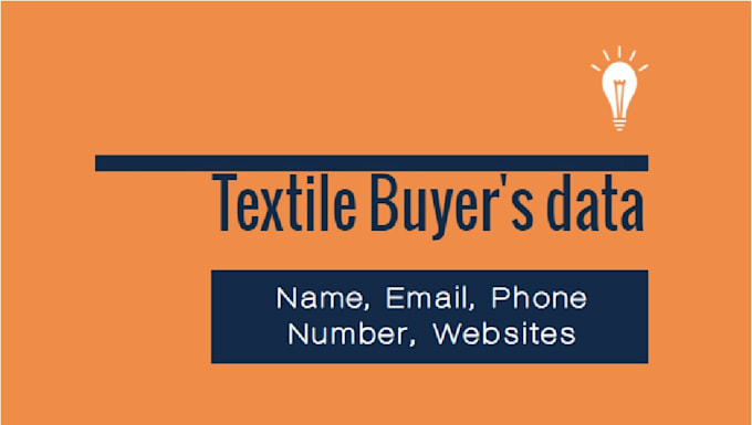 Bestseller - provide home textile garments and towels buyers data emails website