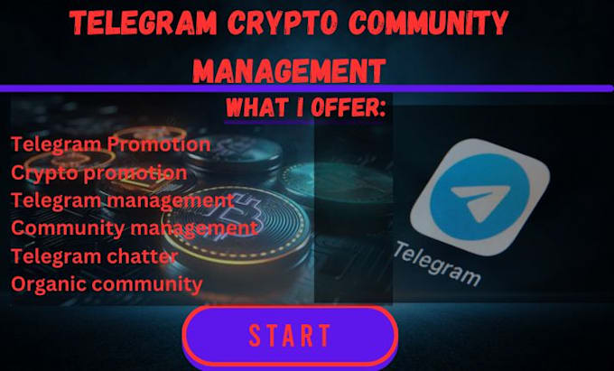 Gig Preview - Do telegram community management crypto promotion solana memecoin ico listing