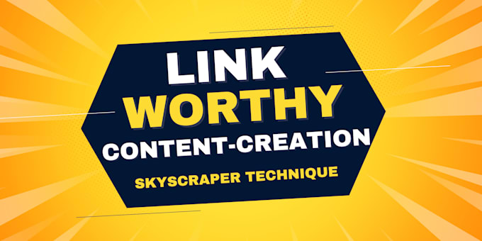 Gig Preview - Create content aka link magnet using skyscraper technique