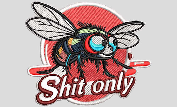 Gig Preview - Do embroidery logo digitizing, 3d puff, flat, convert to emb, pes, dst, in 1hour