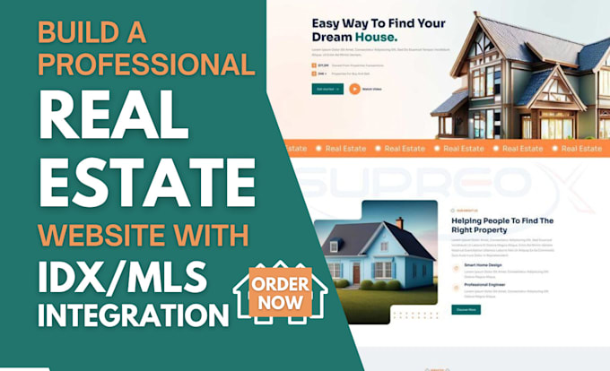 Gig Preview - Build a real estate website idx and mls integration for property listings