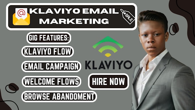 Gig Preview - Klaviyo email marketing activecampaign sales funnel klaviyo shopify marketing