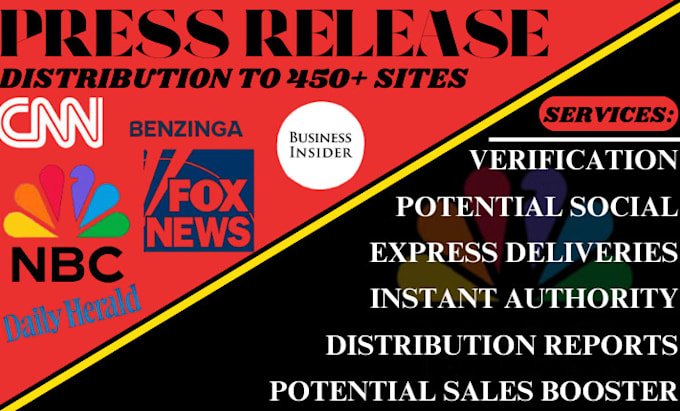 Bestseller - professional press release writing and distribution