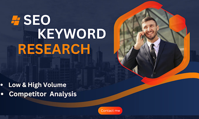 Gig Preview - Do a professional SEO keyword research and competitor analysis