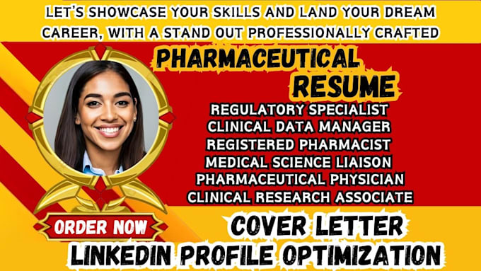 Gig Preview - Craft ats friendly pharmacy manager, director, physician, and  consultant resume