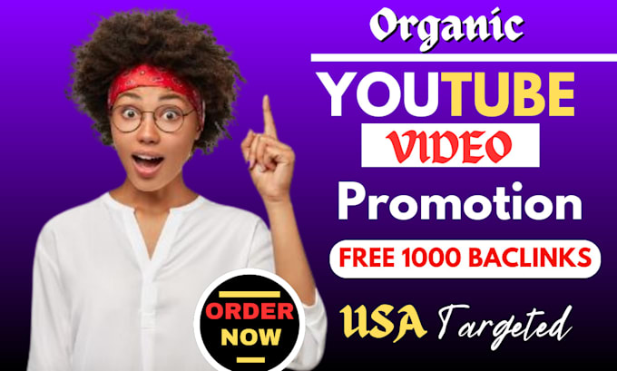 Gig Preview - Do USA youtube channel promotion, video promotion to active audience