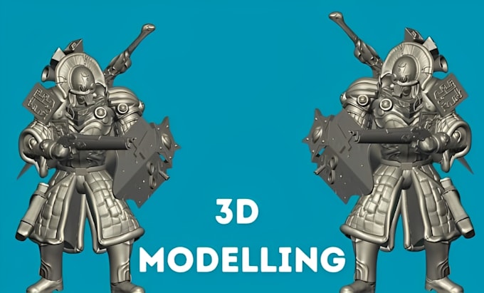 Gig Preview - Sculpt 3d miniatures model, action figures, 3d toys for 3d printing