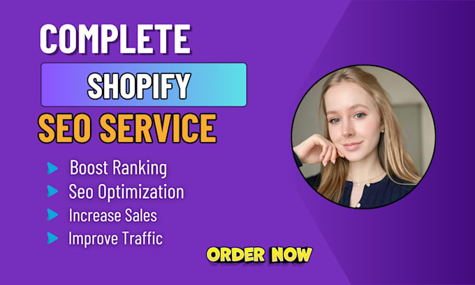 Gig Preview - Do advance shopify seo optimization for google top ranking