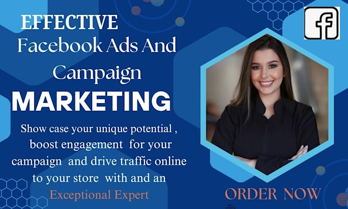 Gig Preview - Do an effective facebook ads and marketing for your crowdfunding campaign