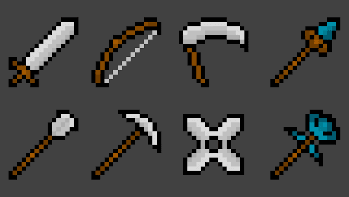 Gig Preview - Create pixel art icons for you