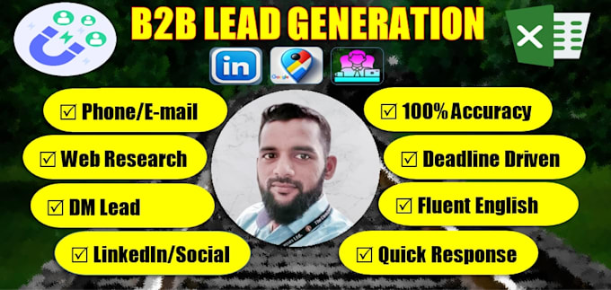 Gig Preview - Deliver lead generation services ensuring accuracy