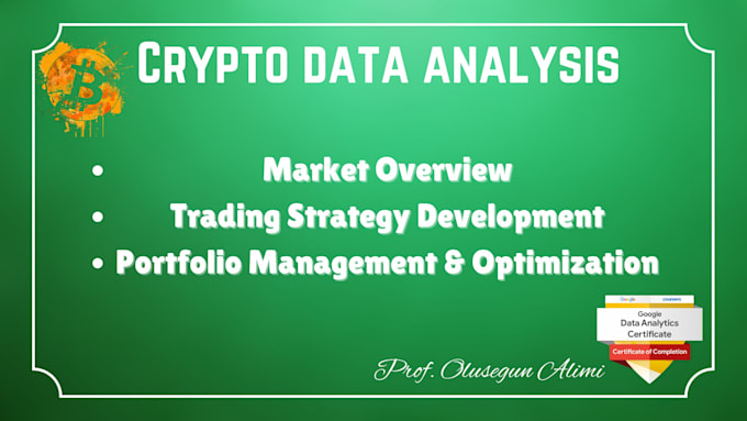 Gig Preview - Optimize your crypto portfolio