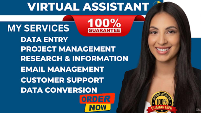 Gig Preview - Be your long term personal executive admin virtual assistant