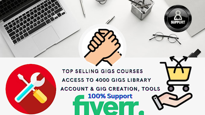 Gig Preview - Give you fiverr ultimate guides and fast selling gigs, earning gigs with support