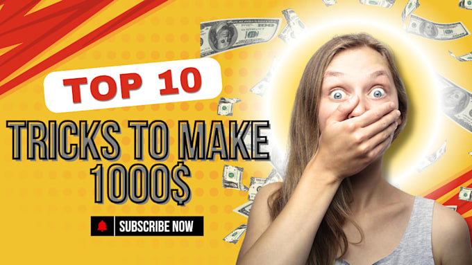 Bestseller - create eye catching youtube thumbnails boost views and clicks