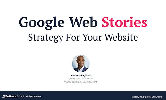 Gig Preview - Create google web stories to improve your traffic and conversions