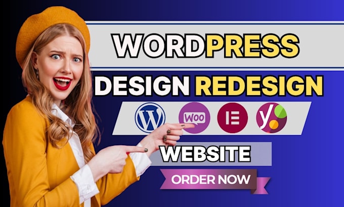 Gig Preview - Build wordpress website development, clone, redesign, design, woocommerce expert